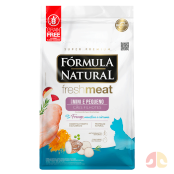 Ração Fórmula Natural Fresh Meat Cachorros Filhotes Portes Mini E Pequeno 2,5kg - Imagem principal