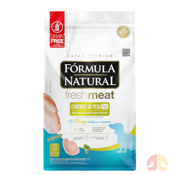Ração Fórmula Natural Fresh Meat Controle De Peso 10,1 kg Cães Adultos Portes Mini e Pequeno Frango, Abóbora e Cúrcuma - Imagem principal