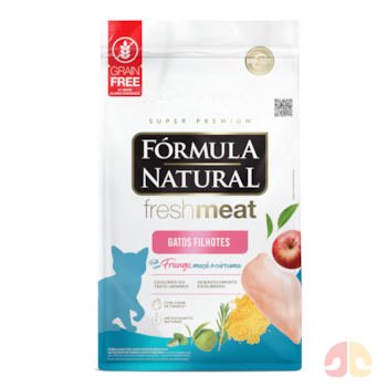Ração Fórmula Natural Fresh Meat Gatos Filhotes 10,1 kg Frango, Maçã e Cúrcuma - Imagem principal