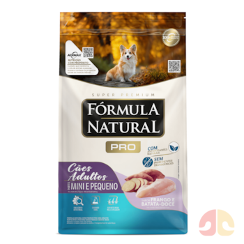 Ração Formula Natural Pró Cães Adultos Porte Mini e Pequeno 1kg Sabor Frango e Batata Doce - Imagem principal