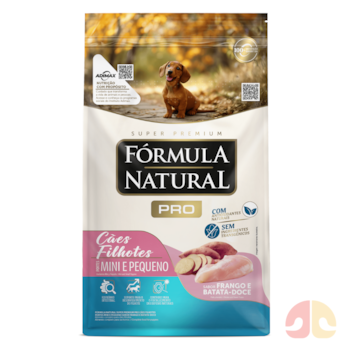 Ração Formula Natural Pró Cães Filhotes Porte Mini E Pequeno 15 kg Sabor Frango e Batata Doce - Imagem principal