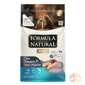 Ração Formula Natural Pró Cães Sênior Porte Mini E Pequeno 1kg Sabor Frango e Batata Doce - Imagem principal