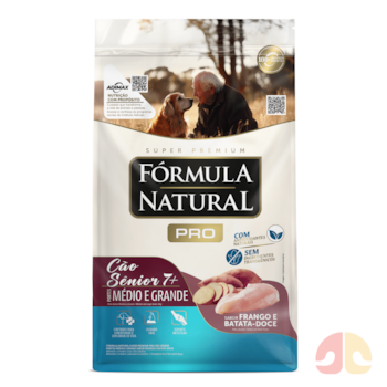 Ração Formula Natural Pró Cão Sênior Porte Médio E Grande 15 kg Sabor Frango e Arroz Integral - Imagem principal