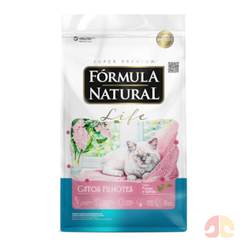 Ração Fórmula Natural Super Premium Life 10,1 kg Gatos Filhotes Sabor Frango e Salmão - Imagem principal