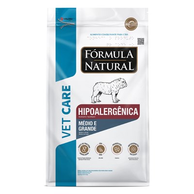 Ração Fórmula Natural Vet Care Hipoalergênica para Cães de Porte Médio e Grande 2 kg