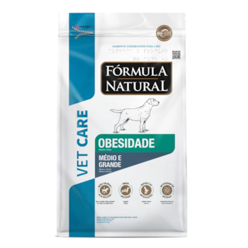 Ração Fórmula Natural Vet Care Obesidade para Cães Adultos de Porte Médio e Grande 10,1 kg - Imagem principal