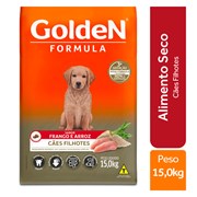 Ração GoldeN Formula cachorros filhotes frango e arroz 15,0kg
