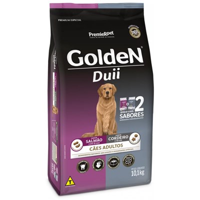 Produto Ração GoldeN Formula Duii Porte Grande Cachorros Adultos Salmão Com Ervas & Cordeiro E Arroz 10,1 kg