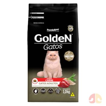 Ração Golden Formula Gatos Adultos Carne 10,1kg - Imagem principal