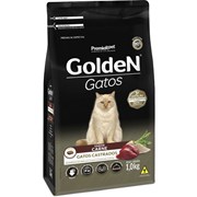 Ração GoldeN para gatos castrados carne 1 kg