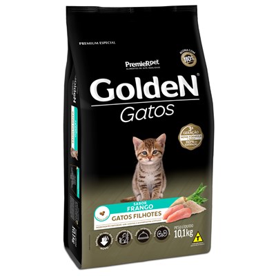 Produto Ração GoldeN para gatos filhotes frango 10,1kg