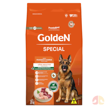 Ração GoldeN Special Cachorros Adultos Frango e Carne 20 kg - Imagem principal
