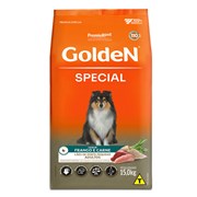 Ração GoldeN Special Cães Adultos 15kg Porte Pequeno Frango e Carne