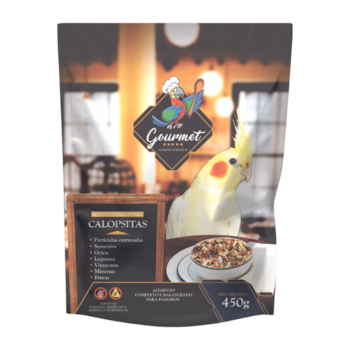 Ração Gourmet para Calopsitas Pássaro Forte 450gr - Imagem principal