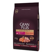 Ração GranPlus Gourmet para cães adultos mini salmão e frango 10,1kg