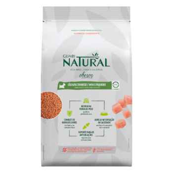 Ração Guabi Natural para Cães Obesos 10,1 kg de Porte Mini e Pequeno - Imagem principal