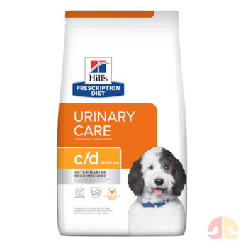 Ração Hill´s Prescription Diet c/d Multicare Cuidado Urinário 3,85 kg para Cães Adultos - Imagem principal