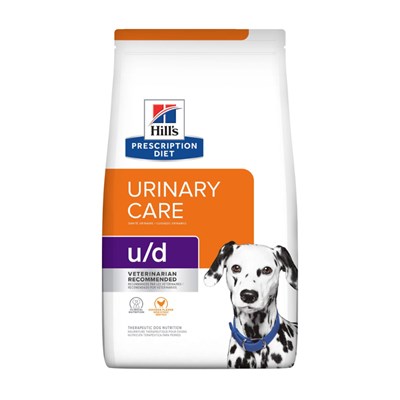 Ração Hill´s Prescription Diet U/D para Cães Adultos Cuidado Urinário 3,8kg