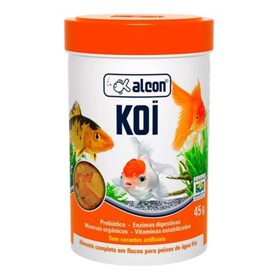 Ração Koy Goldfish para Peixes 45gr