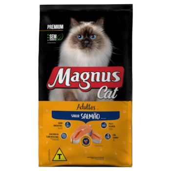 Ração Magnus Cat Premium Gatos Adultos 10,1kg Sabor Salmão - Imagem principal