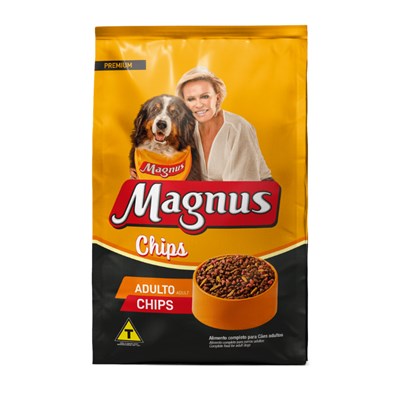 Ração Magnus Premium Cachorros Adultos Chips 25,0kg