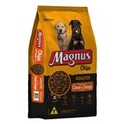 Ração Magnus Premium Chips para Cães Adultos sabor Carne e Frango 15 kg