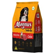 Ração Magnus Premium Todo Dia para Cães Adultos sabor Carne 15 kg