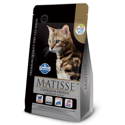 Ração Matisse Castrados para gatos adultos frango 7,5kg