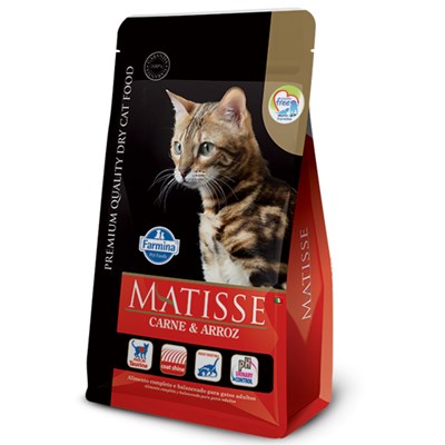 Ração Matisse para gatos adultos carne e arroz 2,0kg