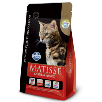 Ração Matisse para Gatos Adultos Sabor Carne e Arroz 2,0kg - Imagem principal