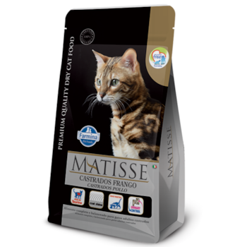 Ração Matisse para Gatos Castrados Sabor Frango 800g - Imagem principal