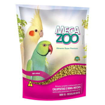 Ração Megazoo para Calopsitas e Ring Necks 300g - Imagem principal