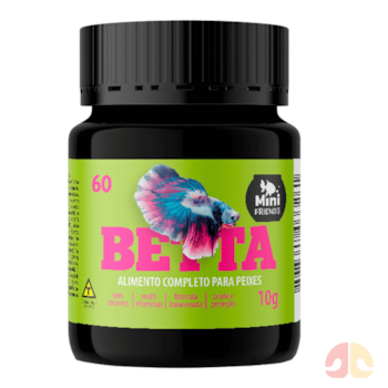 Ração Mini Friends para Peixe Betta 10g - Imagem principal