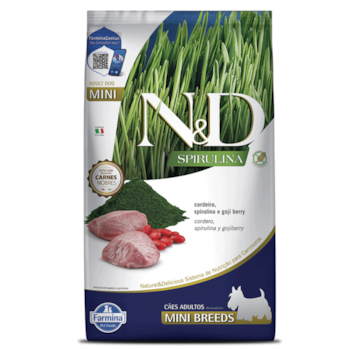 Ração N&D Cordeiro, Spirulina e Goji Berry 2kg Cães Adultos Raças Pequenas - Imagem principal