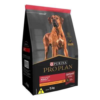 Ração Nestlé Purina Pro Plan para Cães Adultos Grandes Frango 15kg