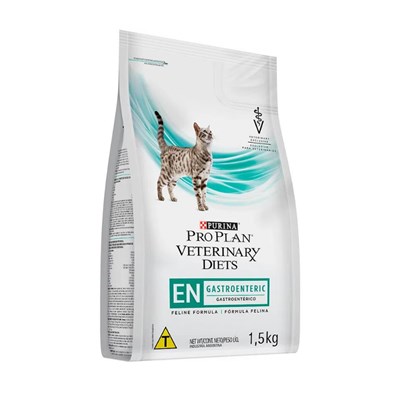 Ração Nestlé Purina Pro Plan Veterinary Diets para Gatos com Problemas Gastrointestinais com 1,5kg
