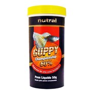 Ração Nutral para Peixes Guppy (60) 50g