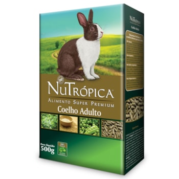 Ração Nutrópica Natural Para Coelho Adulto 500gr - Imagem principal