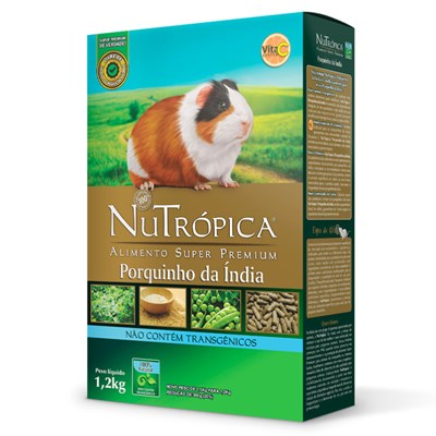 Ração Nutrópica Natural Porquinho da Índia 1,2 kg