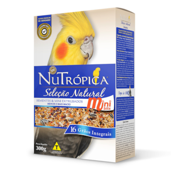 Ração Nutrópica para Calopsitas Seleção Natural Mini Bits 300gr - Imagem principal