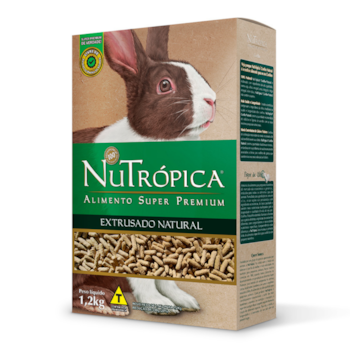 Ração Nutrópica para Coelhos Extrusada Natural 1,2 kg - Imagem principal