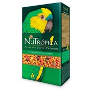 Ração Nutrópica para Papagaios Extrusada com Frutas 300gr