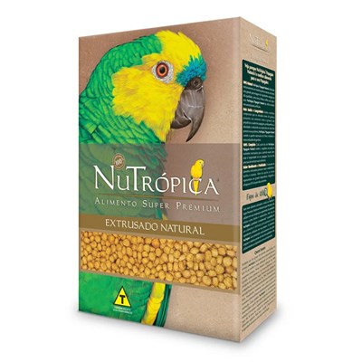 Ração Nutrópica para Papagaios Extrusada Natural 600gr