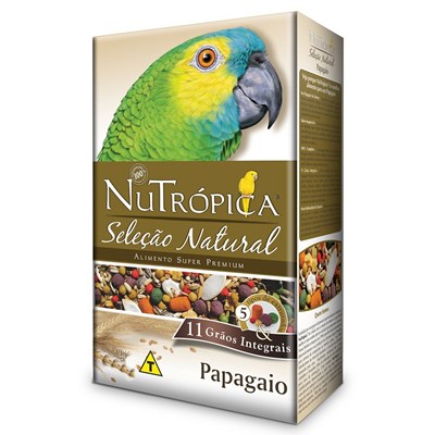 Ração Nutrópica Seleção Natural para Papagaios 900gr
