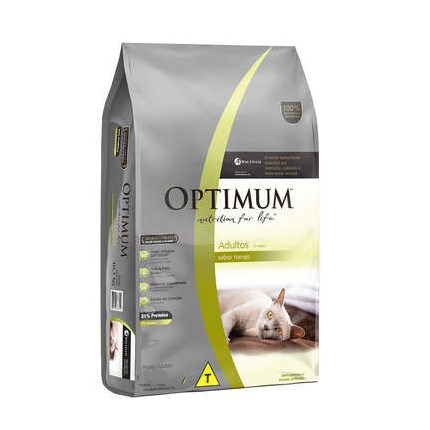 Ração Optimum Dry Para Gatos Adultos Frango 3kg