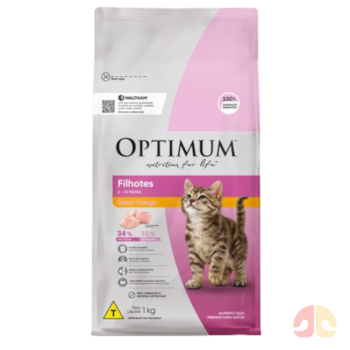 Ração Optimum Dry para Gatos Filhotes Frango 3 kg - Imagem principal