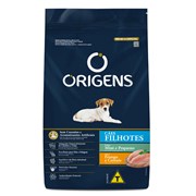 Ração Origens para Cães Filhotes Porte Mini e Pequeno sabor Frango e Cereais 10,1 kg