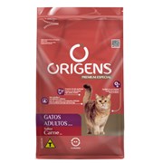 Ração Origens para Gatos Adultos sabor Carne 10,1 kg