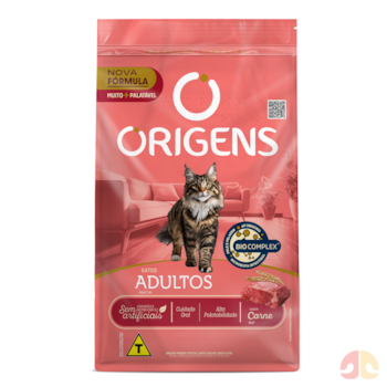 Ração Origens para Gatos Adultos sabor Carne 10,1 kg - Imagem principal