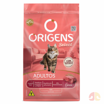 Ração Origens para Gatos Adultos sabor Carne 10,1 kg - Imagem principal